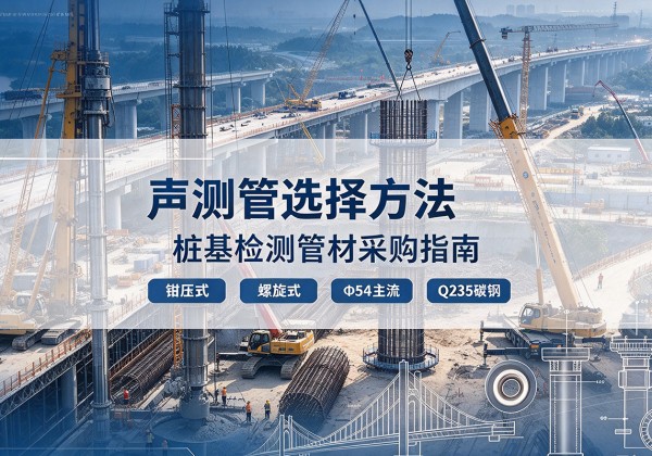 资源声测管选型标准