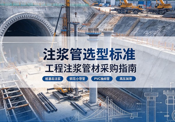资源注浆管选型标准